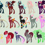 Various Pony Species Adopts 1 ~CLOSED!~