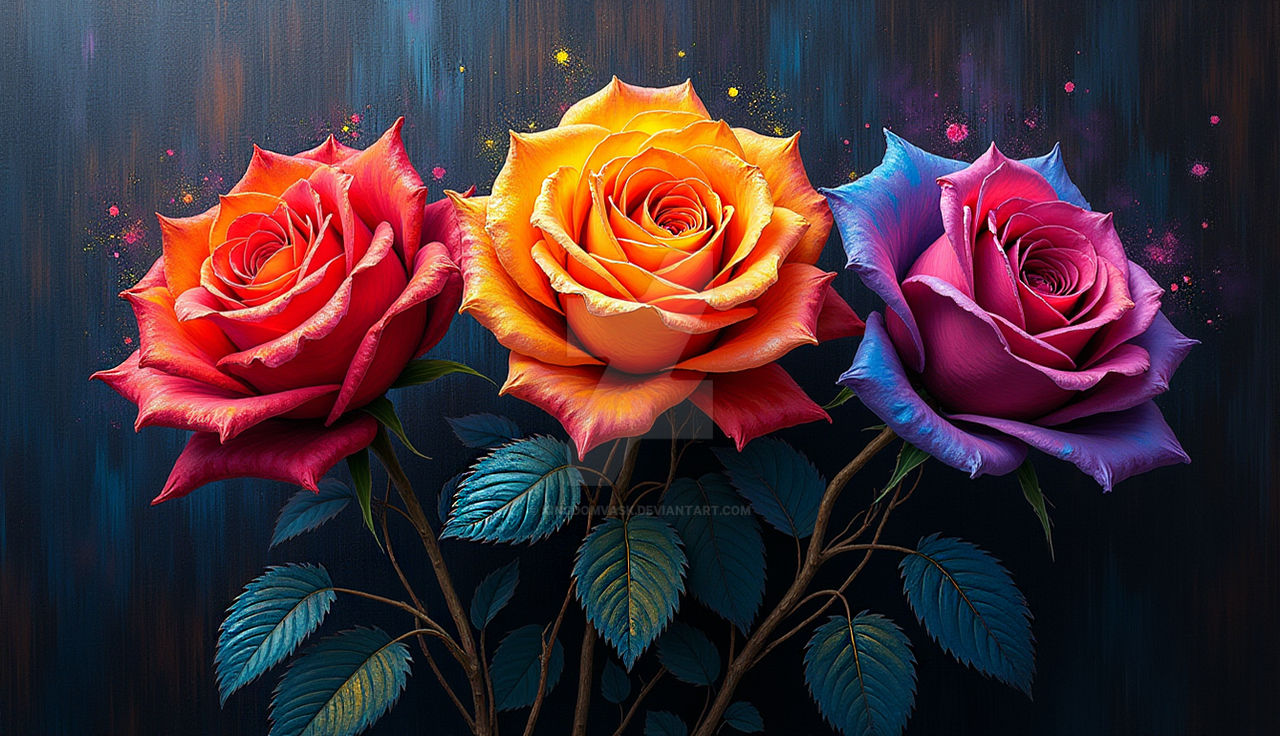 Color Works Vask Dance Of Color - by VasK by KINGDOMVASK on DeviantArt
