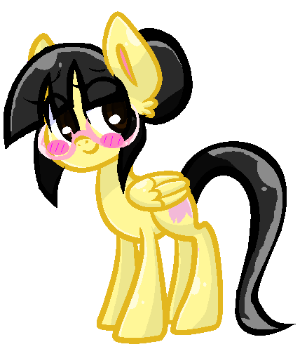 Me as a pony shy