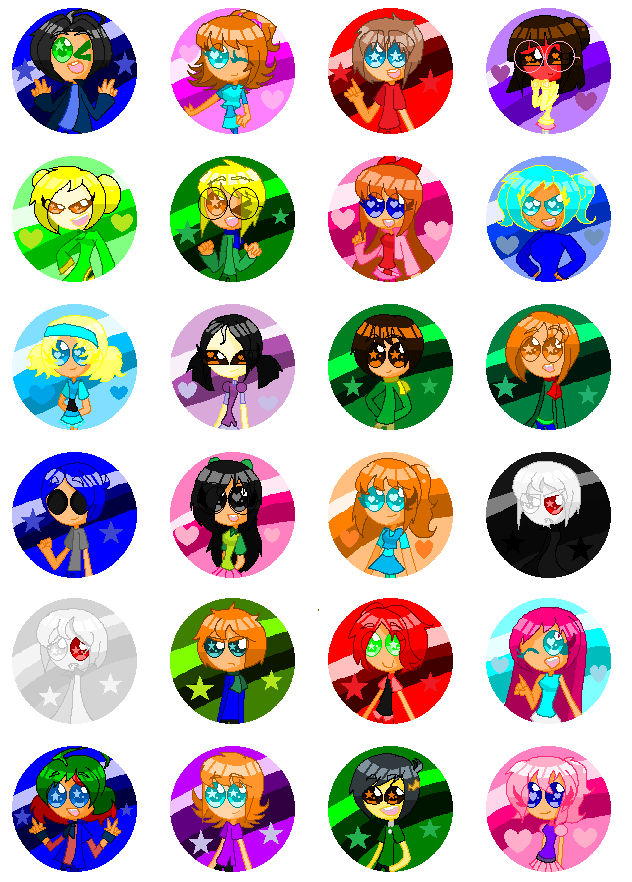 Imagine Button Imagine Club buttons set 1 ~designs~ by HooeySmarts333 on DeviantArt
