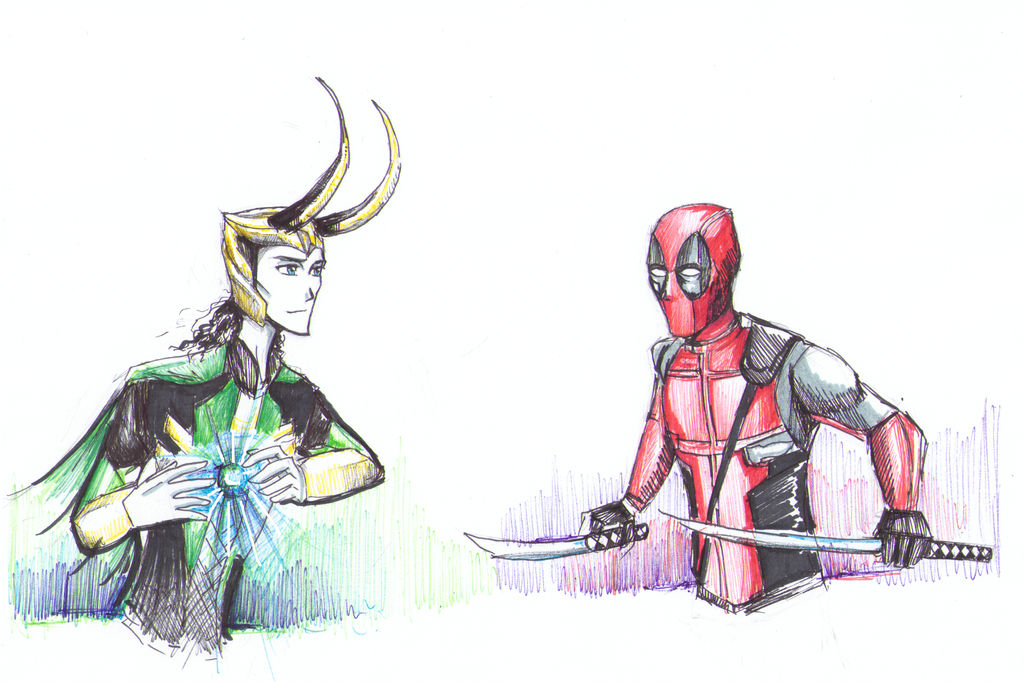 Deadpool Vs Loki