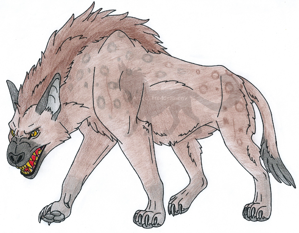 Warg by InkHyaena on DeviantArt