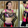 Durga fusion Costume in Pink