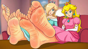 Peach and Rosalina