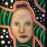Striped Person-Faced Spaceworm Vibes