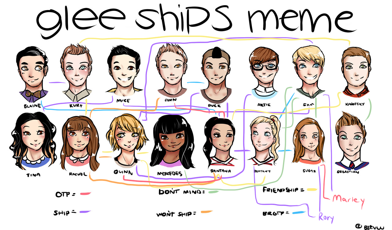 glee ships meme