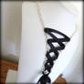 Chain corset necklace