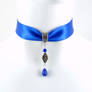 Sapphire Dangle Choker