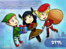 Merry Christmas! Love, the Sinnoh Trio