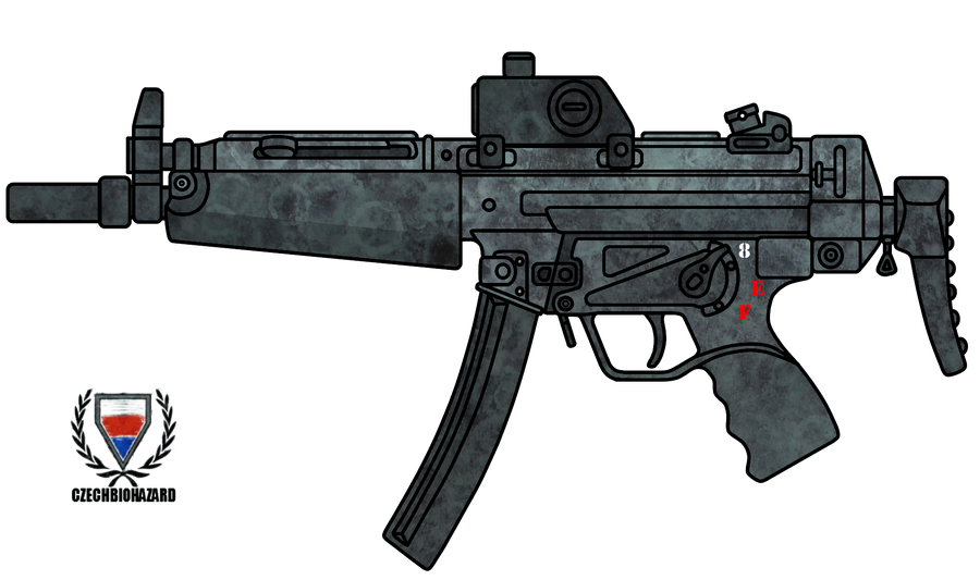 HK Mp5A3 by CzechBiohazard on DeviantArt