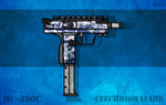 Fictional Firearm: HC-380c Machine Pistol by CzechBiohazard