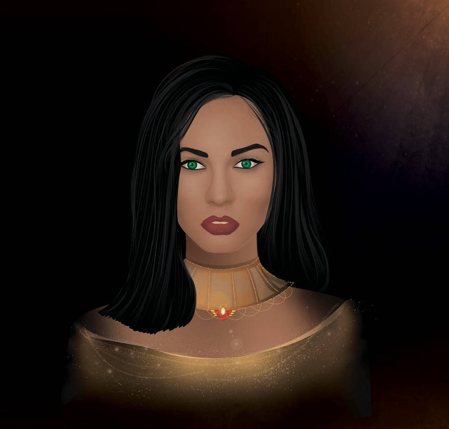 Nefer by liillustrate on DeviantArt