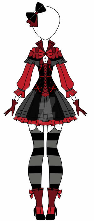 Victorian Outfit Adoptable clossed