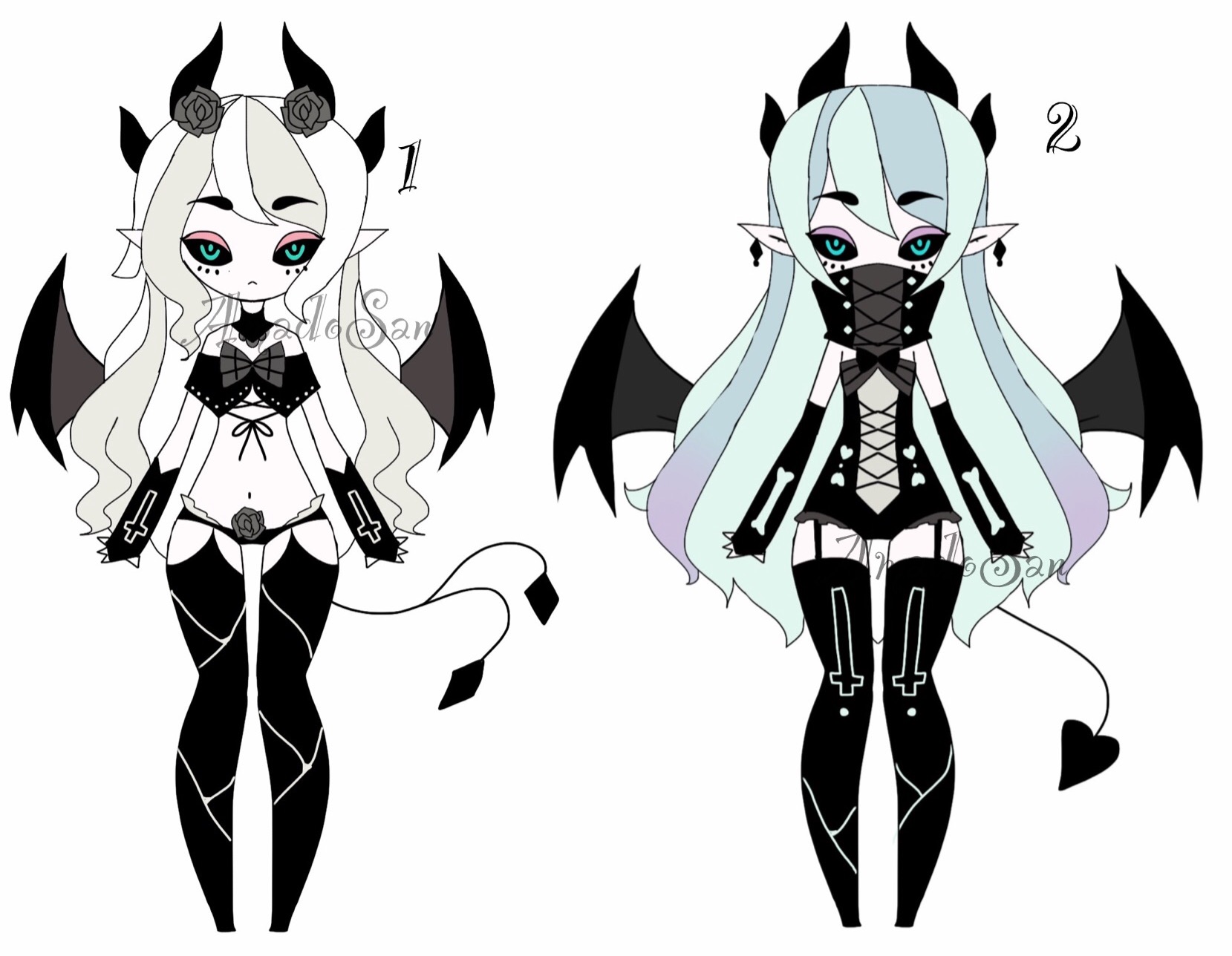 Demon girls adoptables CLOSED