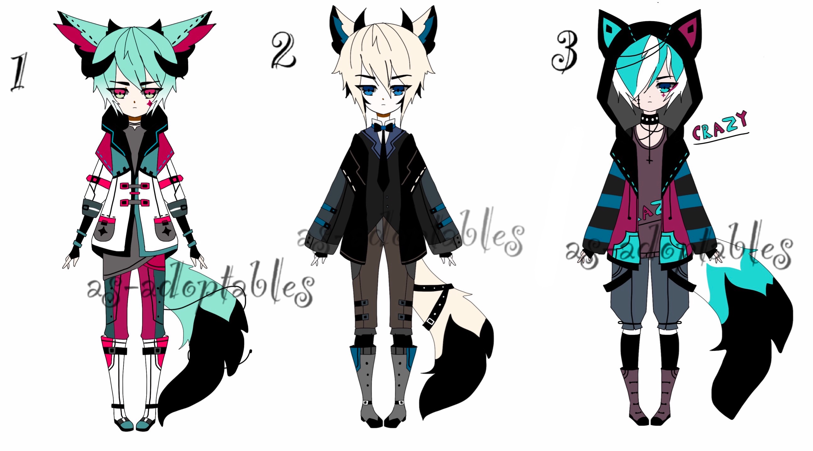 kemonomimi adoptable batch CLOSED