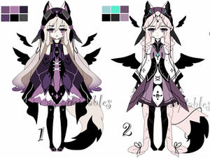 Witch kemonomimi batch adoptable CLOSED