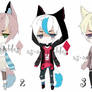 kemonomimi  boy adoptable batch  CLOSED