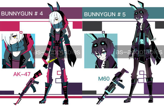 bunny gun adoptables CLOSED # 4 - # 5