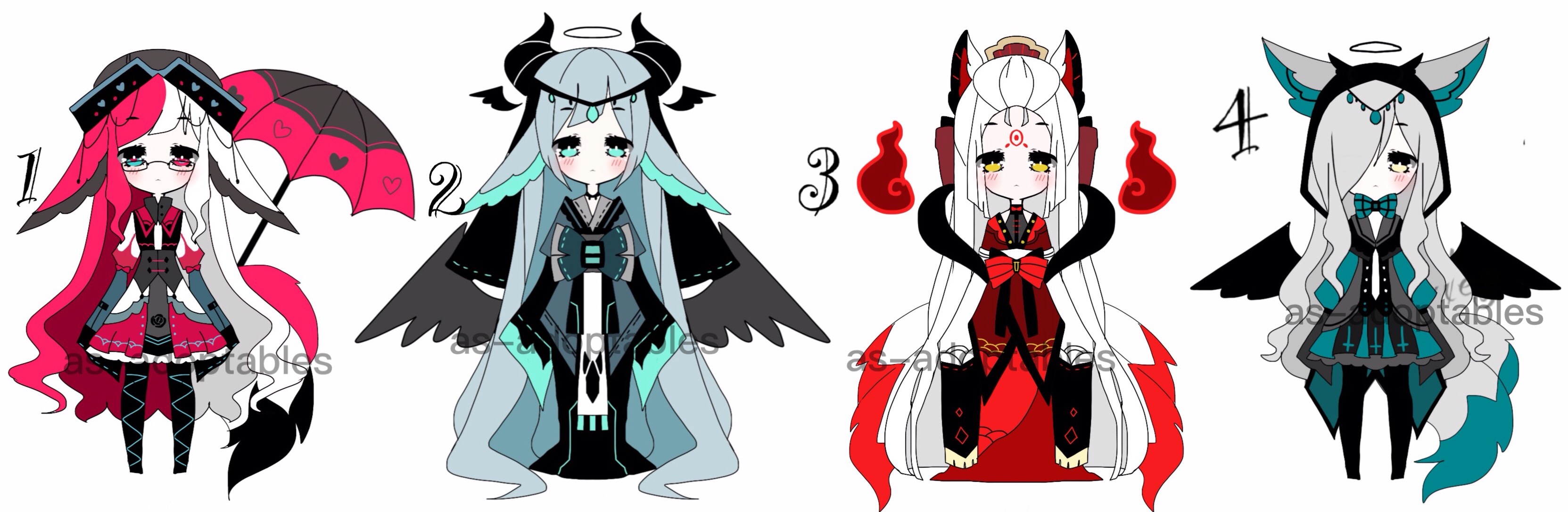 Kemonomimi adoptable batch CLOSED