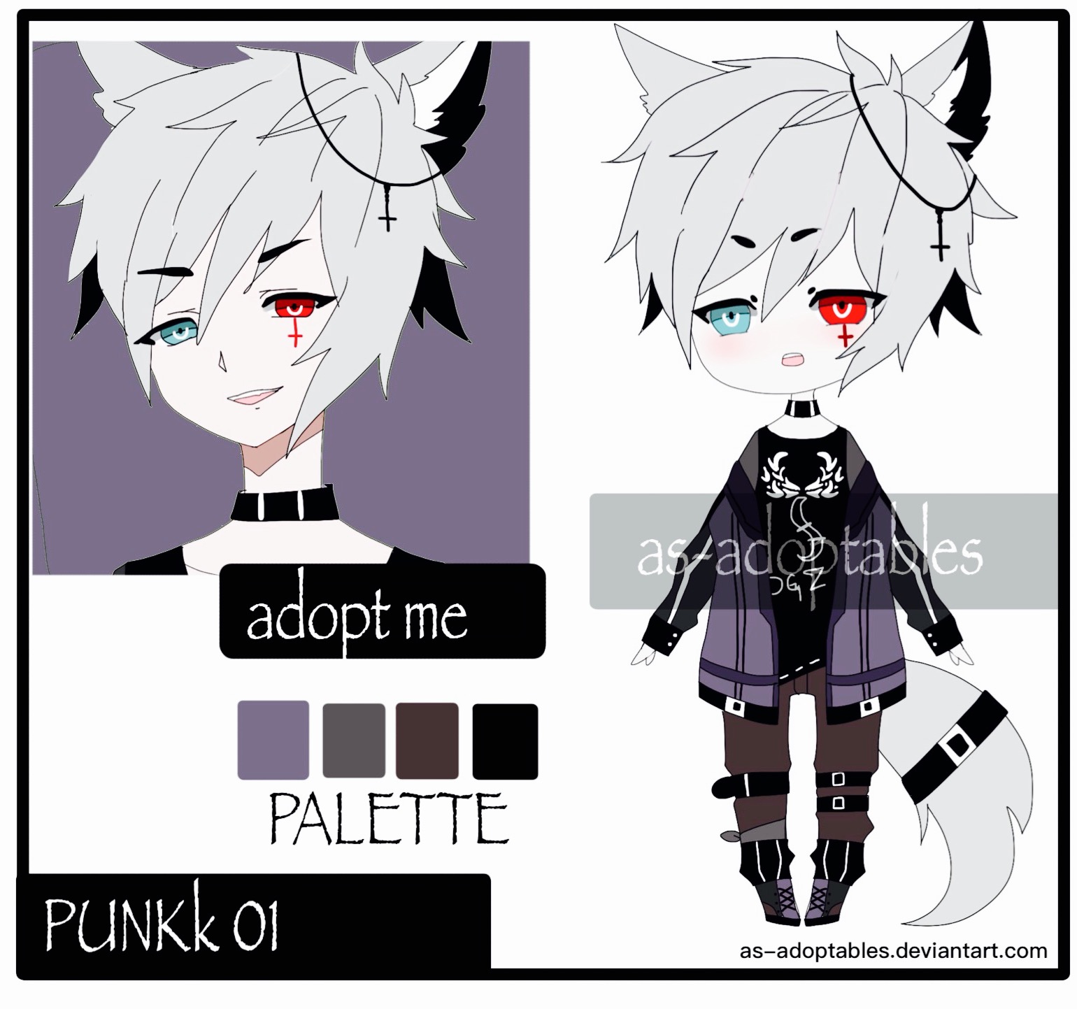 Punkk # 01 adoptable closed