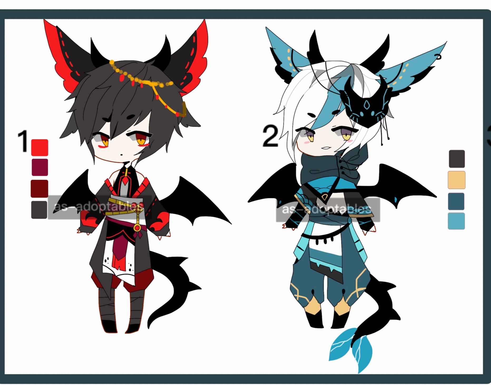 Kami dragon adoptable batch CLOSED