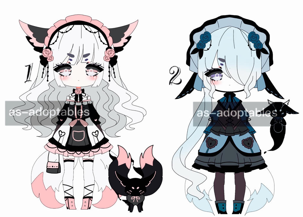 victorian kemonomimi adoptable batch CLOSED