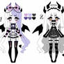 pastel goth demon adoptable batch CLOSED