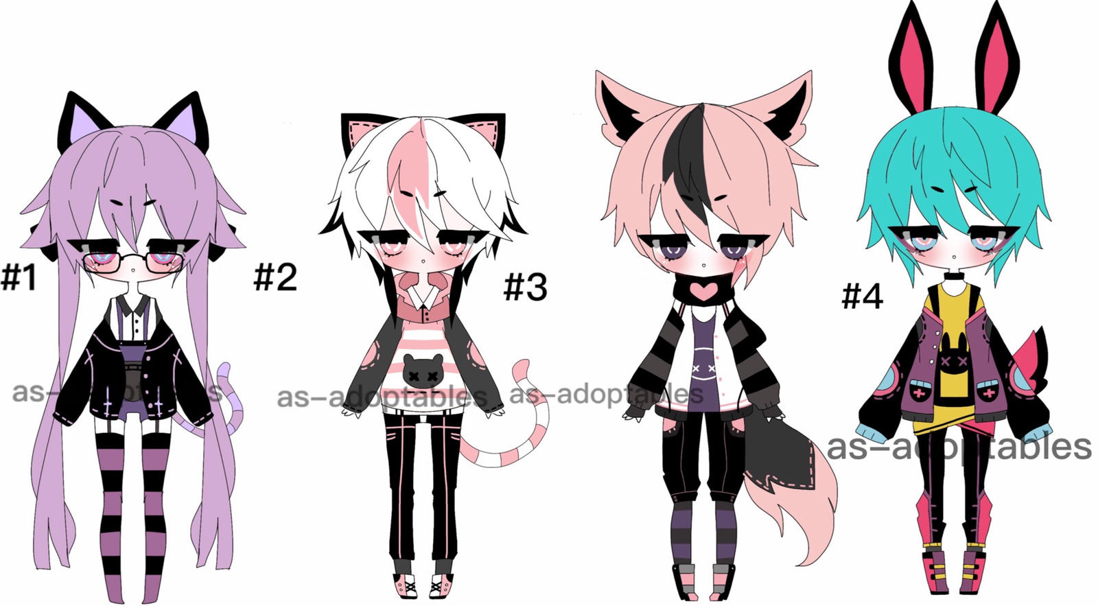 kemonomimi adoptable batch  closed