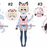 pastel neko adoptable batch open 2/5