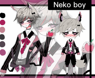 neko boy adoptable CLOSED