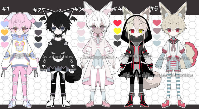 Kemonomini adoptable batch open