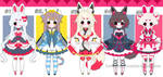 Sweet kemonomimi adoptables open set price by AS-Adoptables