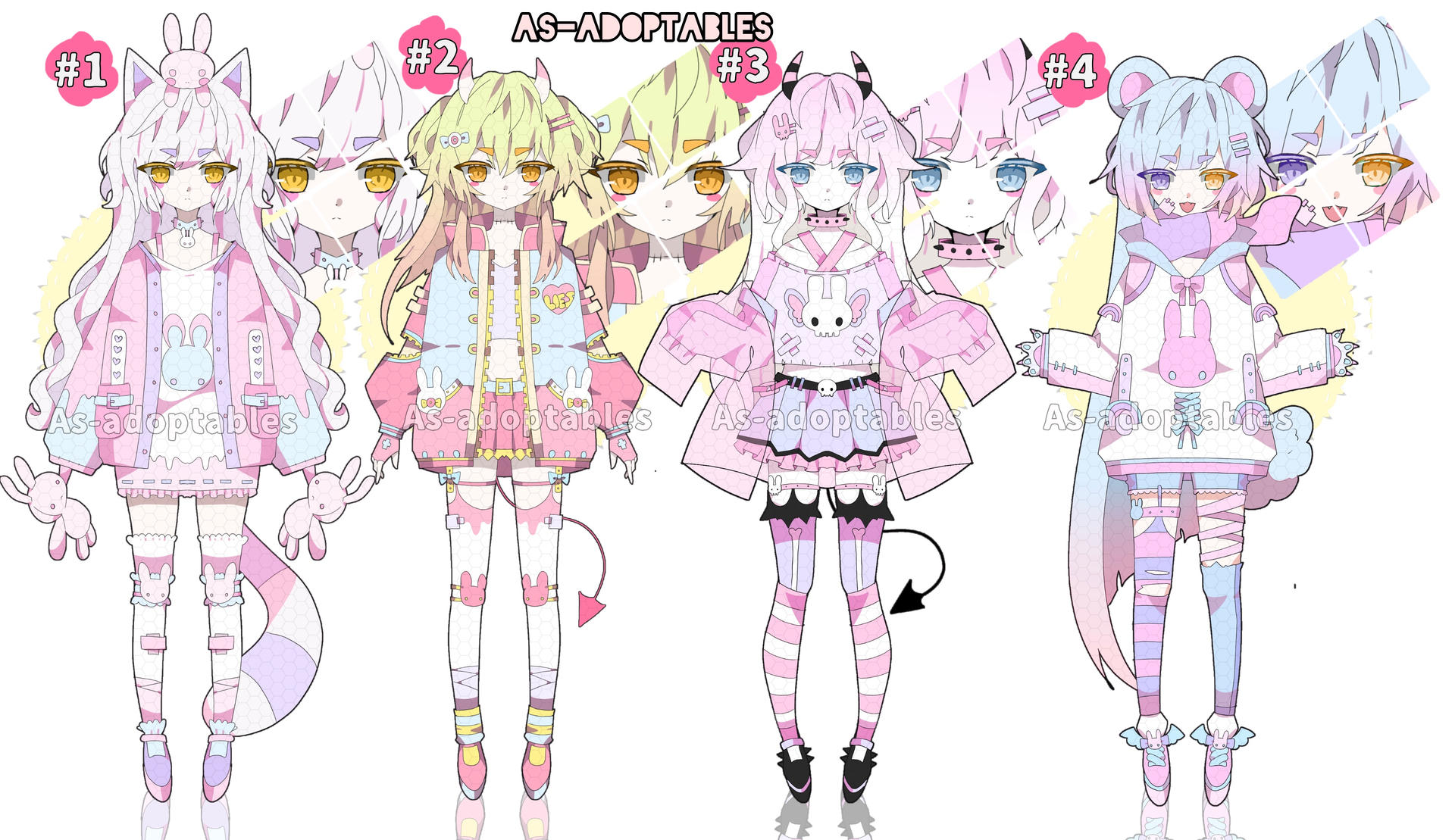 Ilegal Sychobunn CLOSED+ raffle winner by AS-Adoptables on DeviantArt