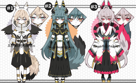 Kitsune adoptables Closed