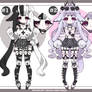 Pastel goth Kemonomimi adoptables closed