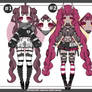 Pastel goth oni adoptables closed