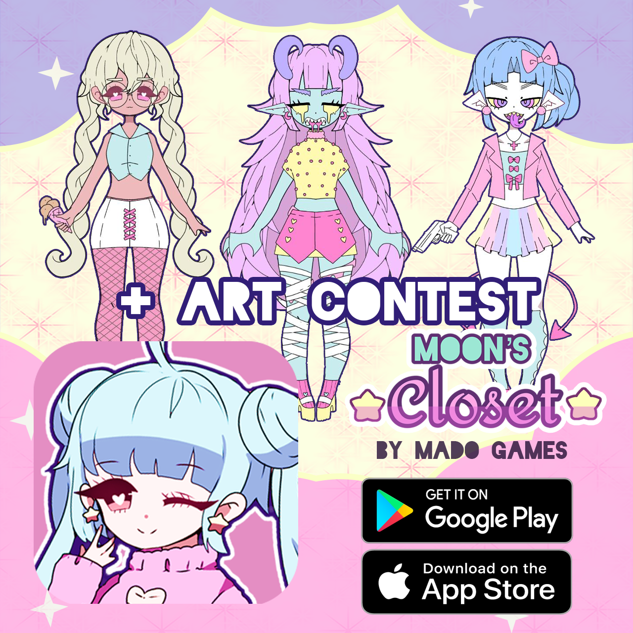 Roxie Girl: Dress up girl avatar maker game::Appstore