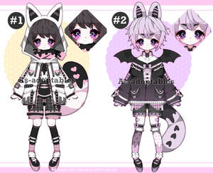 Pastel goth Kemonomimi adoptables Closed