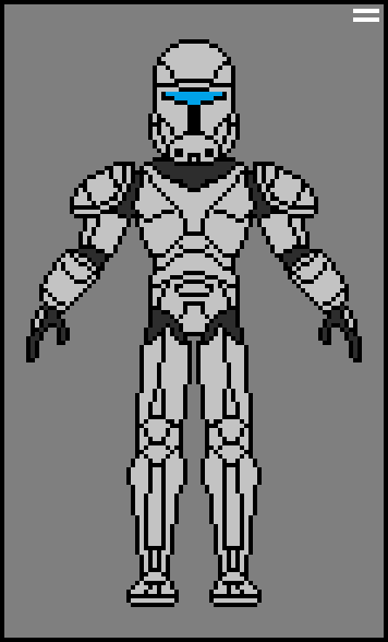 Clone Commando Template - Pixel art by M-ap on DeviantArt