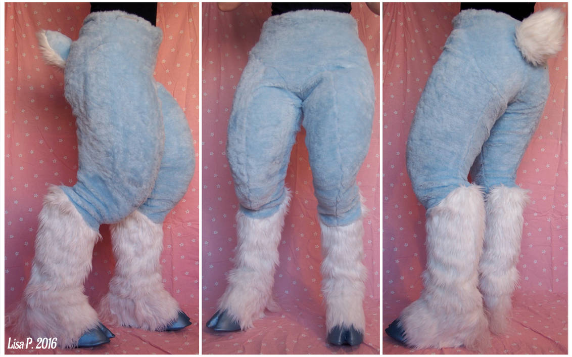 Faun Legs Pattern Light blue faun legs by LisanOtuspaja on DeviantArt