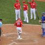 Devon Mesoraco Hits a 3 Run Homer.