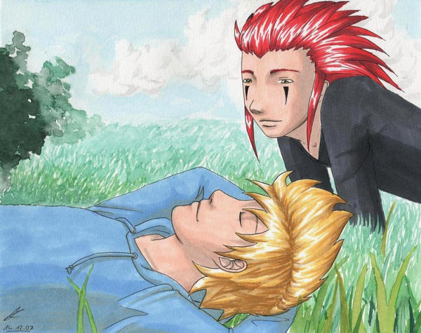 Axel and Roxas by Terrormopf on DeviantArt