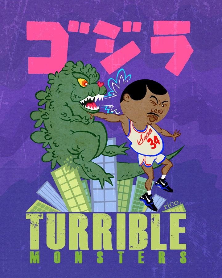Godzilla VS Barkley by whoisrico on DeviantArt