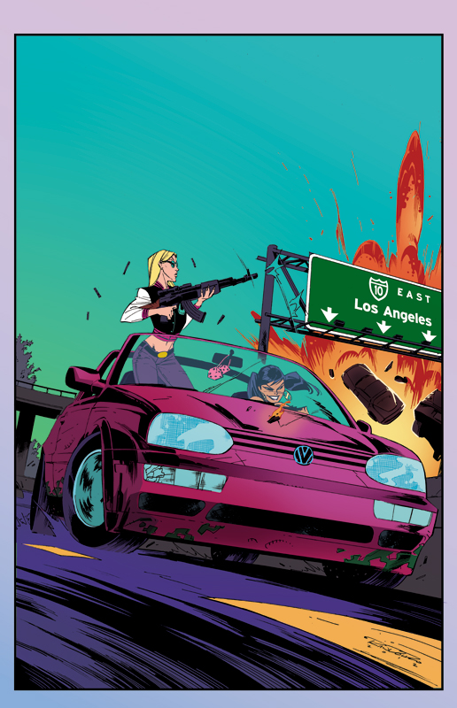 Freelancers #1 cover by Khary Randolph WIP by whoisrico