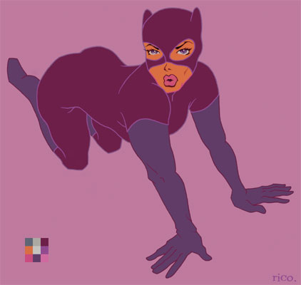 catwoman temp color