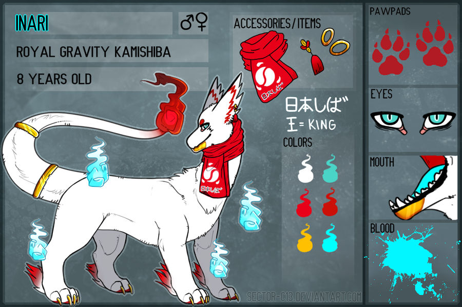 Inari - Reference Sheet by JollyMutt on DeviantArt