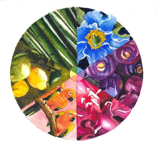 Color Wheel Mandala Fill In Mandala Color Wheel by Shirley77 on DeviantArt