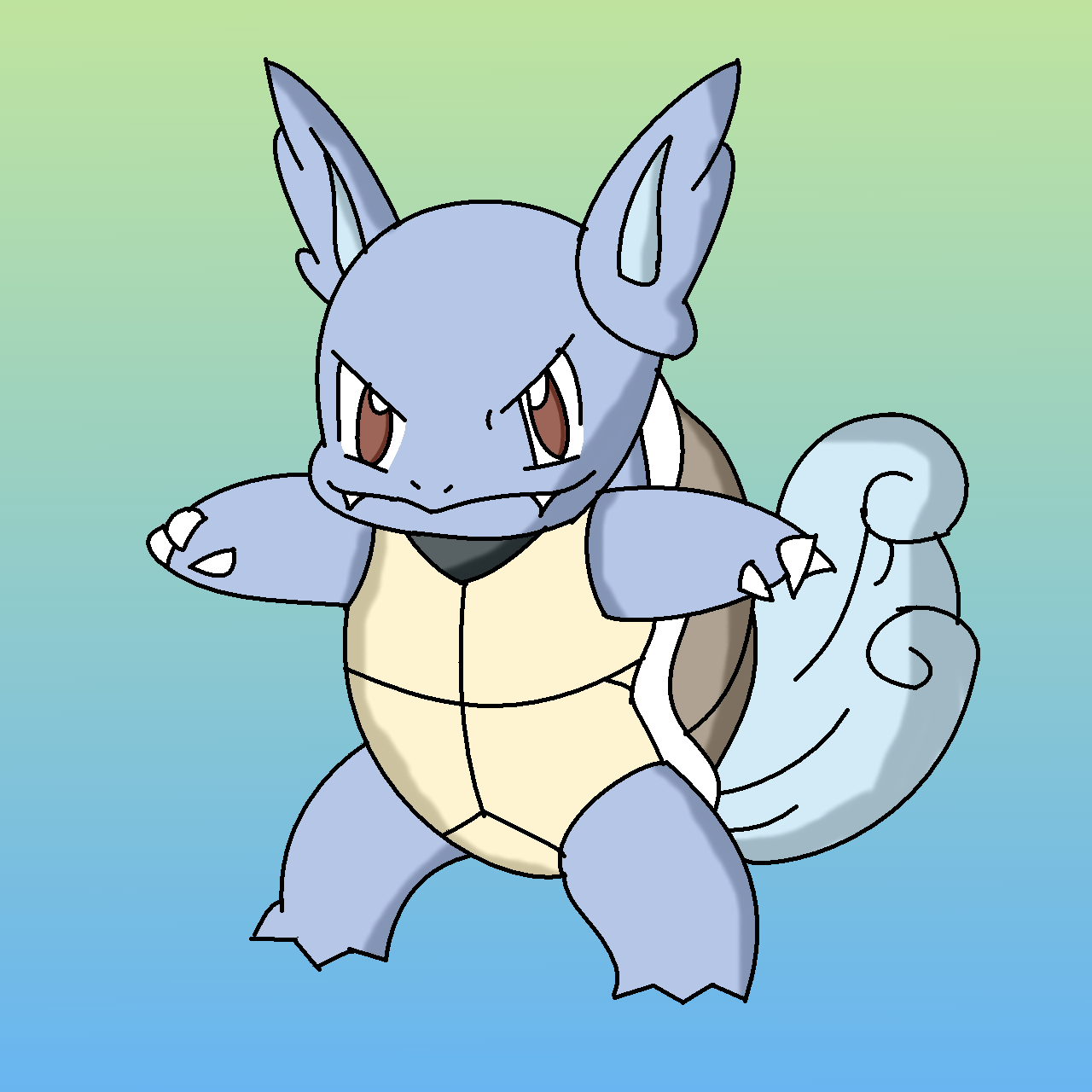 Wartortle by Connor1doughnut on DeviantArt