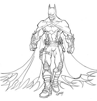 Batman Coloring Book Page by MajorWhoaButWhy on DeviantArt