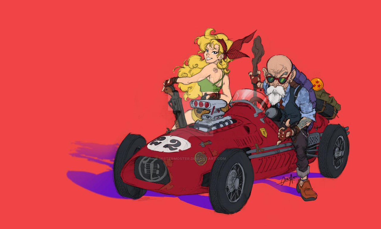 DBZ Roshi car1 by mistermoster on DeviantArt